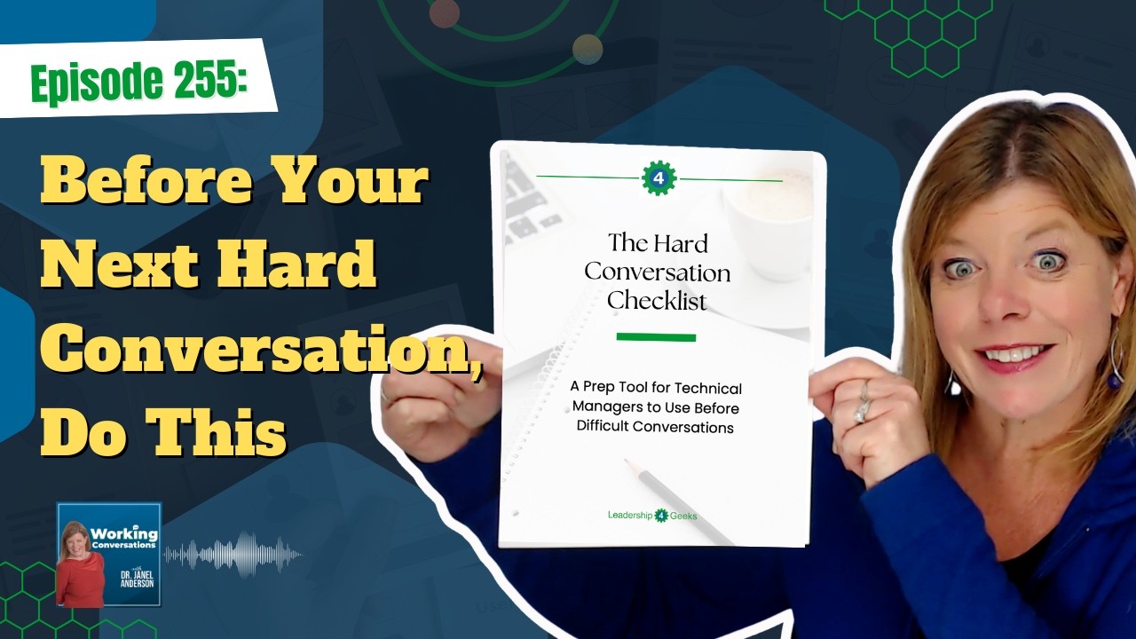 Before Your Next Hard Conversation, Do This | Working Conversations Ep 255