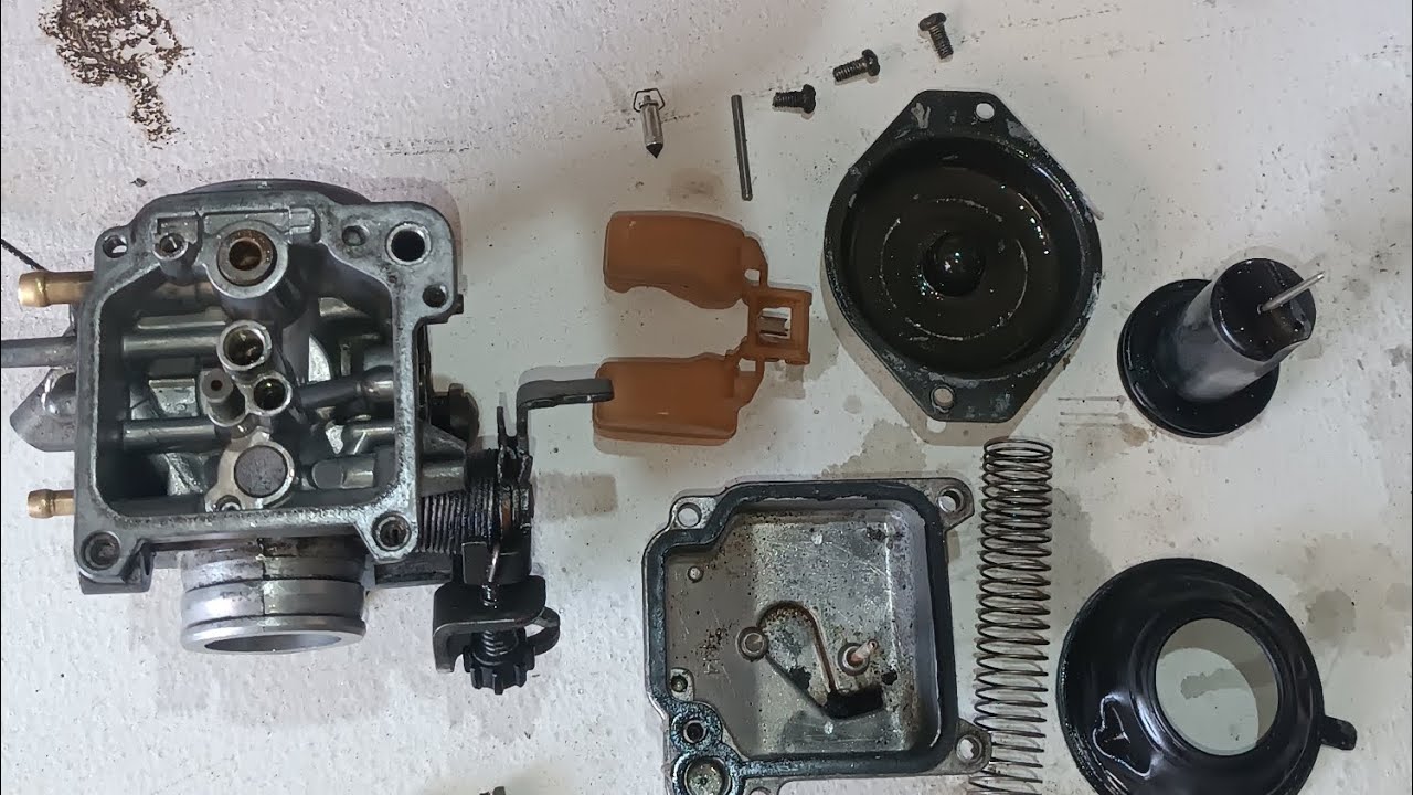 mantenimiento y limpieza de carburador de diafragma de Discovery 135