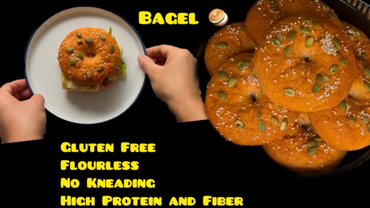 RED LENTIL BAGEL Recipe Without Dry Yeast  From Scratch by Dimple