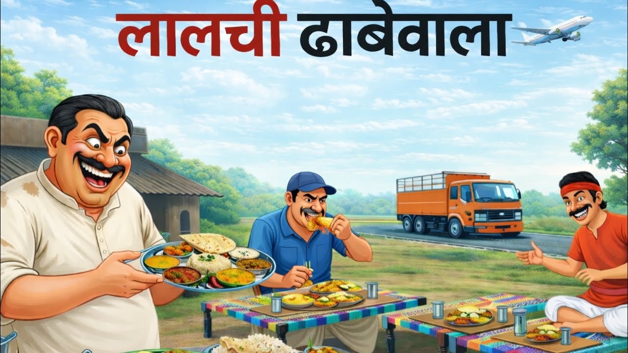 लालची ढाबेवाला | Lalchi dhabewala | Hindi kahaniyan hindi moral stories |