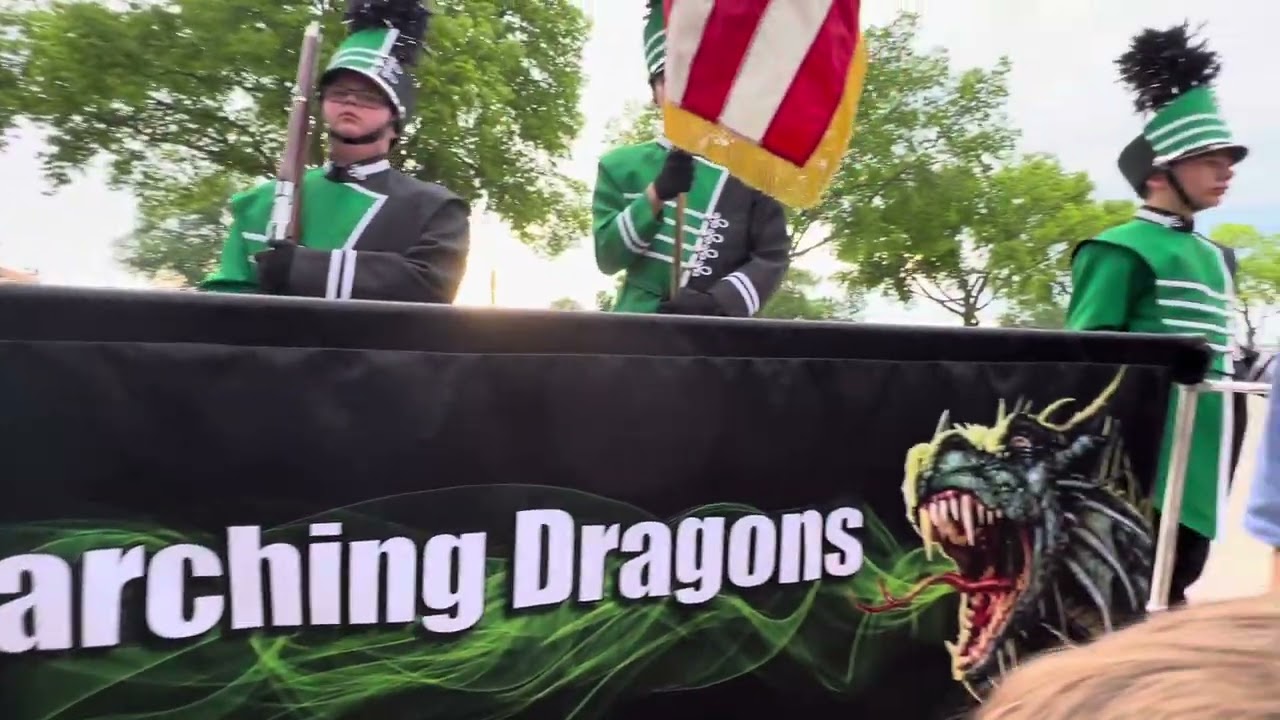 2025 Litchfield Marching Band at Litchfield Parade of Bands.