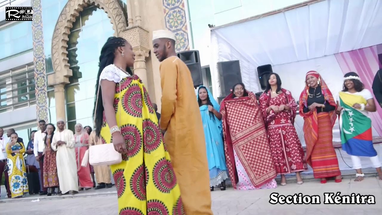 Journée Culturelle comorienne au Maroc 2018 - section Kénitra (Défilé tenues traditionnelles)
