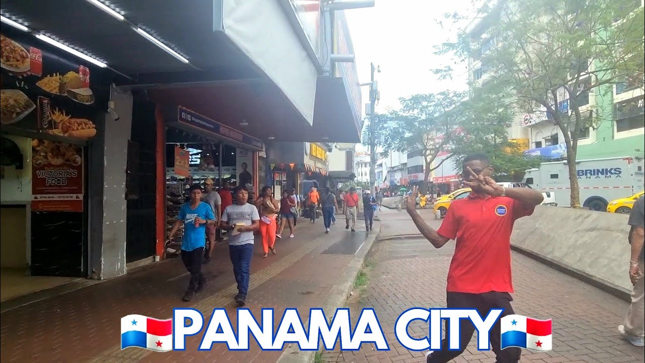 Panama City | Ciudad de Panamá 🇵🇦 Avenida Central España WALKTHROUGH #asmr