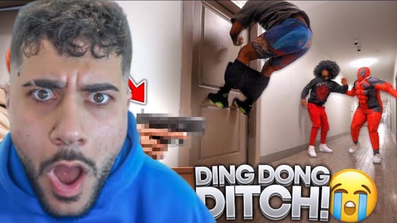 HAMED reagiert auf EXTREM DING DONG DITCH 😭😭 | hamham reagiert