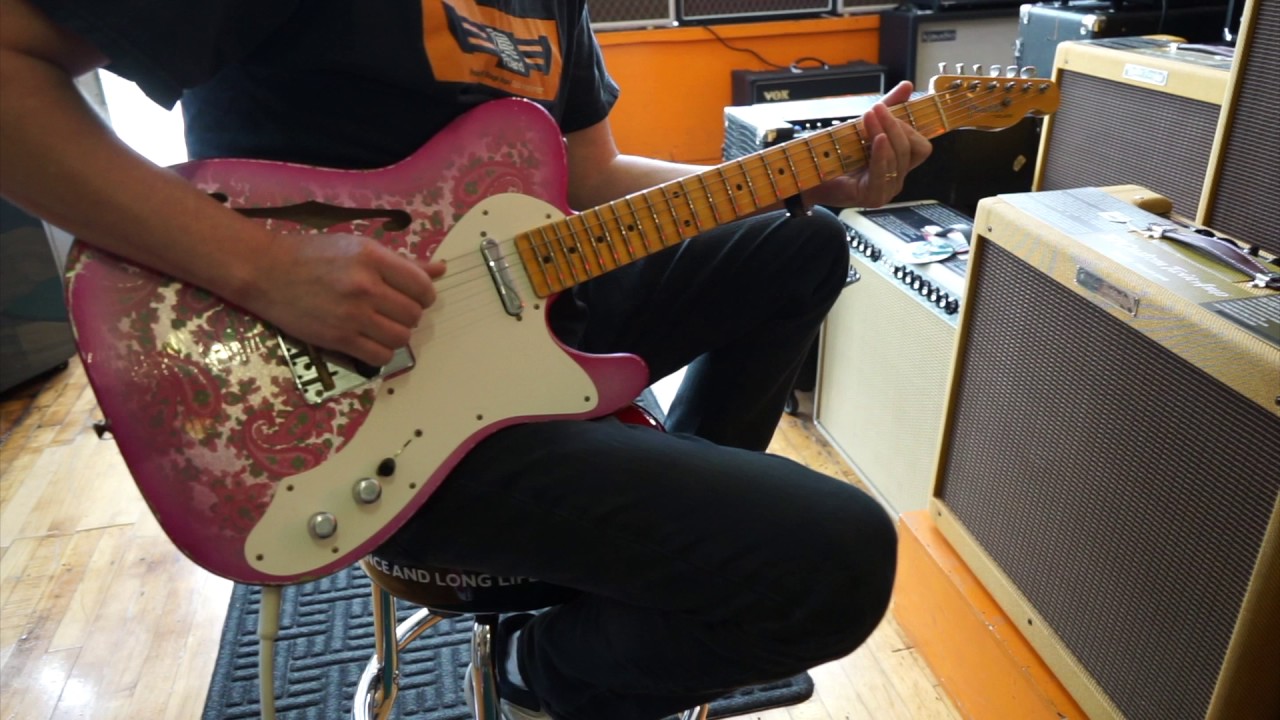 TTG - Fender Custom Shop Relic '50s Thinline Telecaster