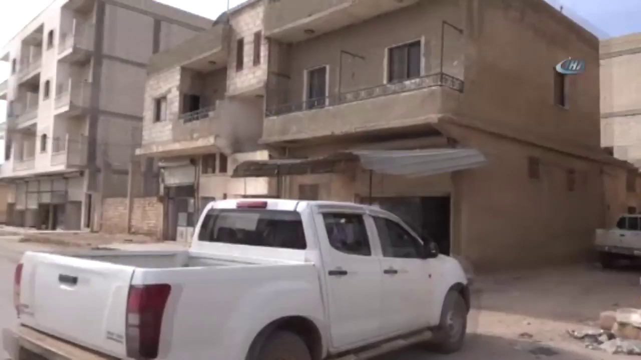 TSK ve ÖSO Askerlerinin Cenderis'e Giriş Görüntüleri (Afrin Zeytin Dalı Harekatı)
