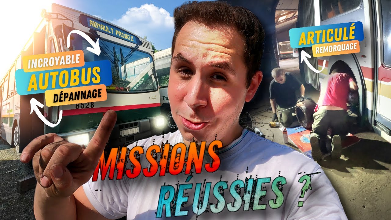 🚍 On RELANCE ces PR180.2, BUS LÉGENDES du TRANSPORT EN COMMUN ! (Et c'est LA GALÈRE 😱 !)
