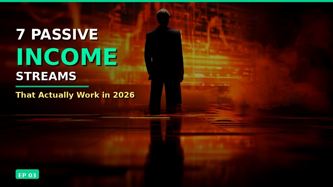 7 Passive Income Streams That Actually Work in 2026 (Ranked Easiest to Hardest)