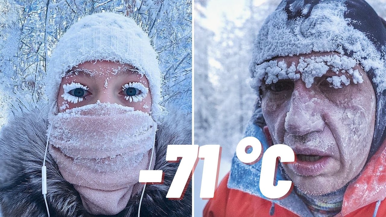 НЕЧЕЛОВЕЧЕСКИЕ Условия. САМАЯ ХОЛОДНАЯ точка на Земле - Якутия -71 ° C