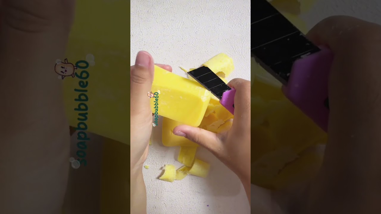 ASMR soap cutting | Relaxing sound for sleep