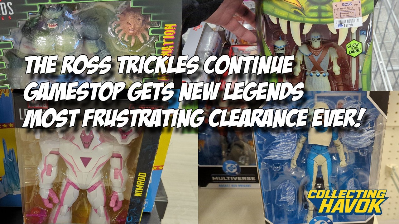 Wal-Mart Had The Most Frustrating Clearance EVER! More Ross Trickles!! Even GameStop! #toyhunt
