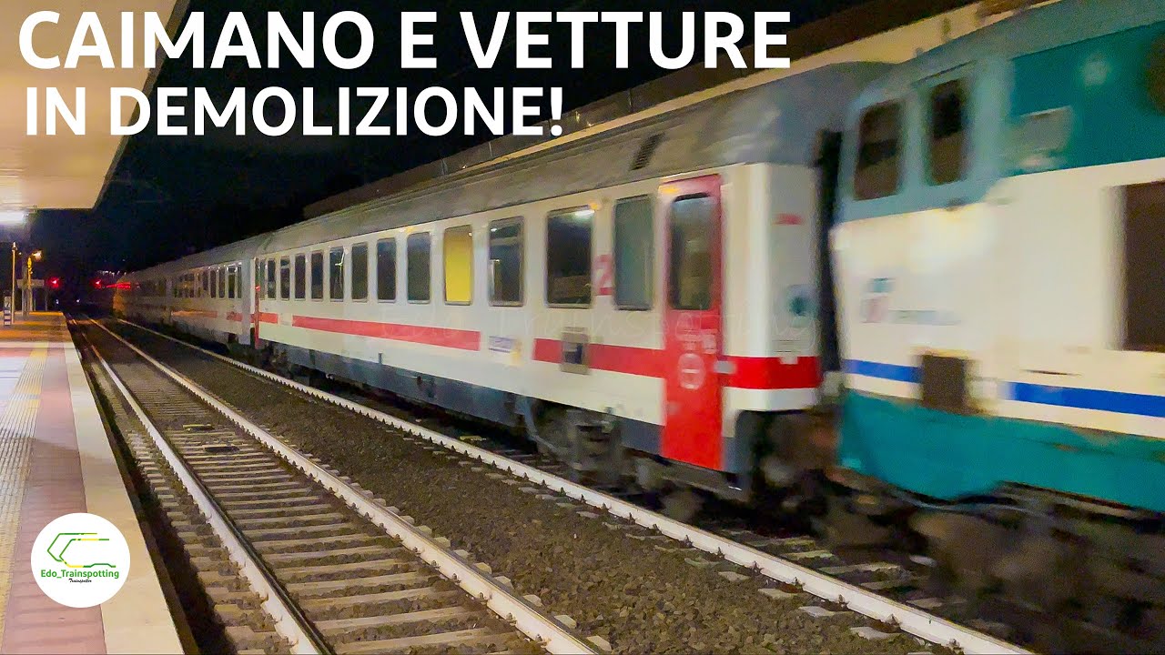 [4K60FPS] ANCORA DEMOLIZIONI IN TIRRENICA: UIC-X, MDVC, MDVE, ALn663, ALn668, E656.005, EUROFIMA!