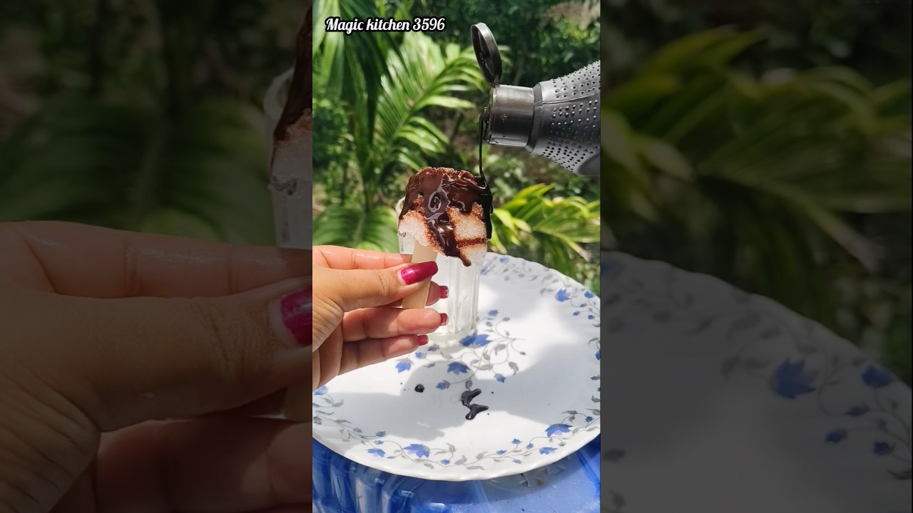 Gola recipe 🍧😋 #youtubeshorts #chocobar #food #gola