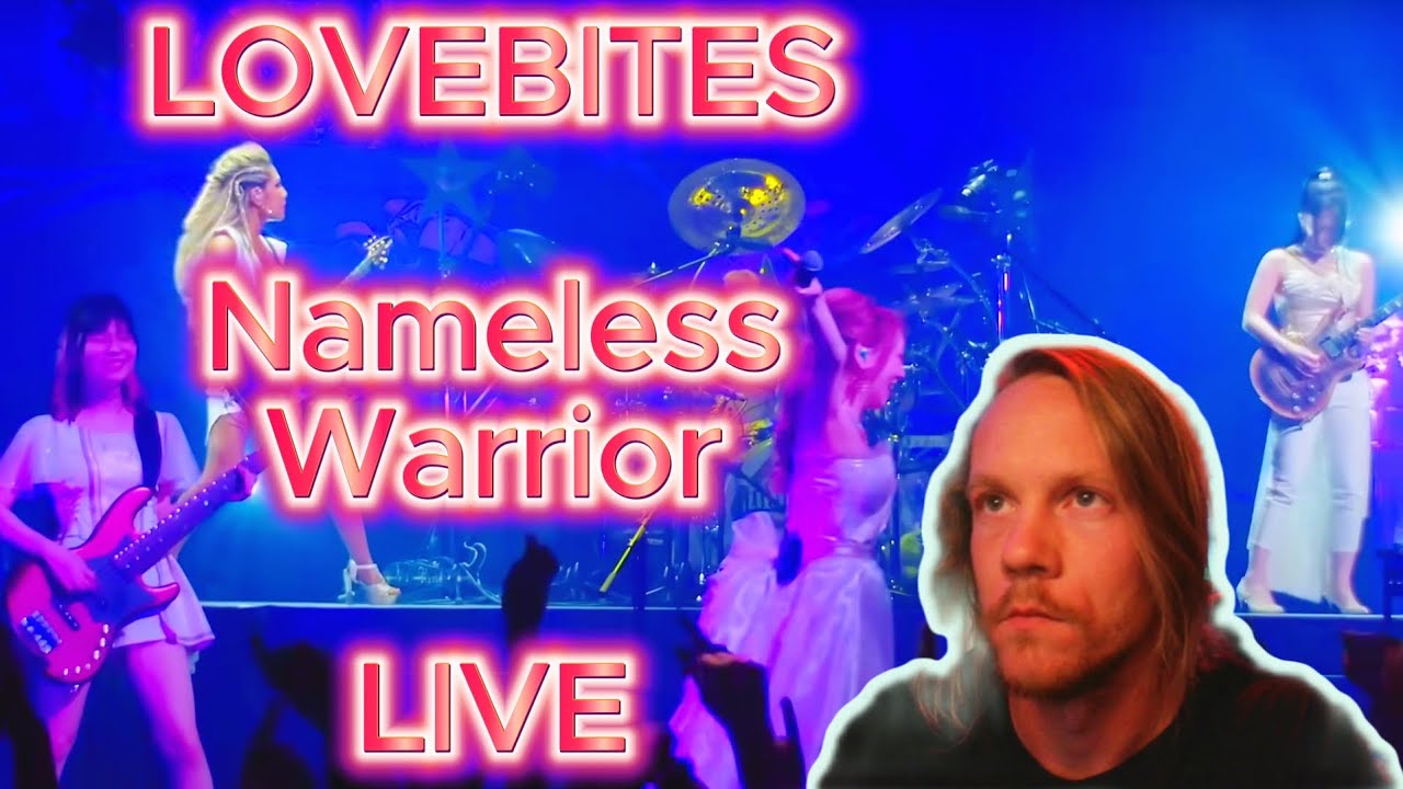 SUPER EPIC!! LOVEBITES - Nameless Warrior LIVE (Singer Reacts)