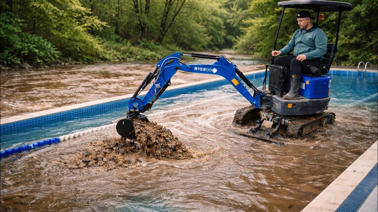 $1999 Rippa R10 1 Ton Cleaning Olympic Pool