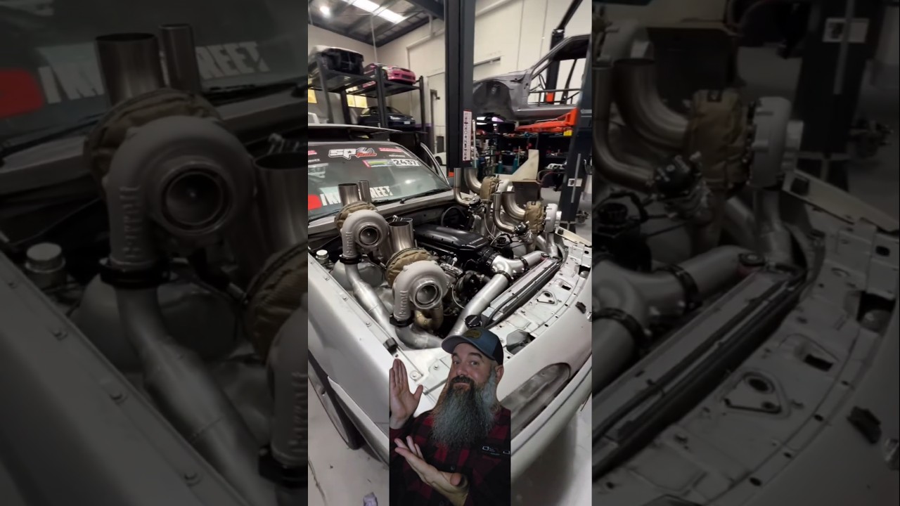 Anything worth doing is worth overdoing! #HotCars #Nissan #V8 #LS #Turbo #Horsepower #Torque #Insane
