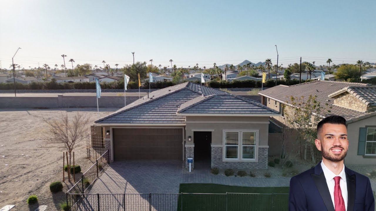 Affordable Housing In Buckeye, Arizona | Brightland Homes Clover Model Home | 3-4 Bed | 2 Bath