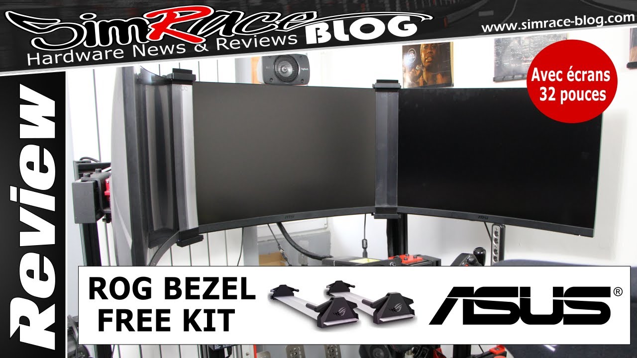 Review ROG Bezel Free Kit (écrans 32 pouces) - Simrace-Blog
