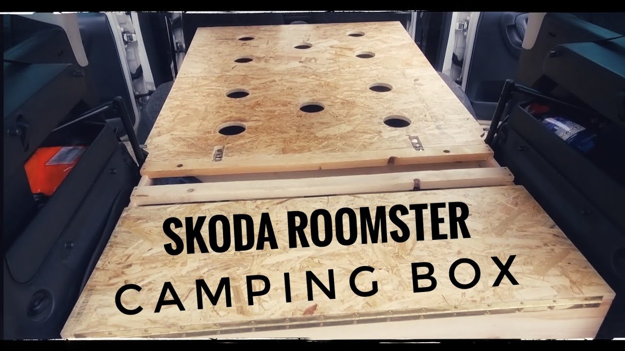DIY Camping Box || Skoda Roomster || Low Budget