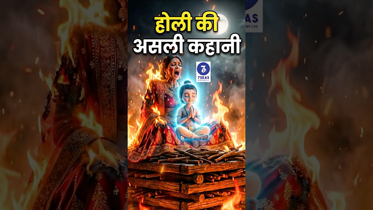 Story of Holi Festival & Holika Dahan in Hindi | The real story of Holi | Bhakta Prahlada History