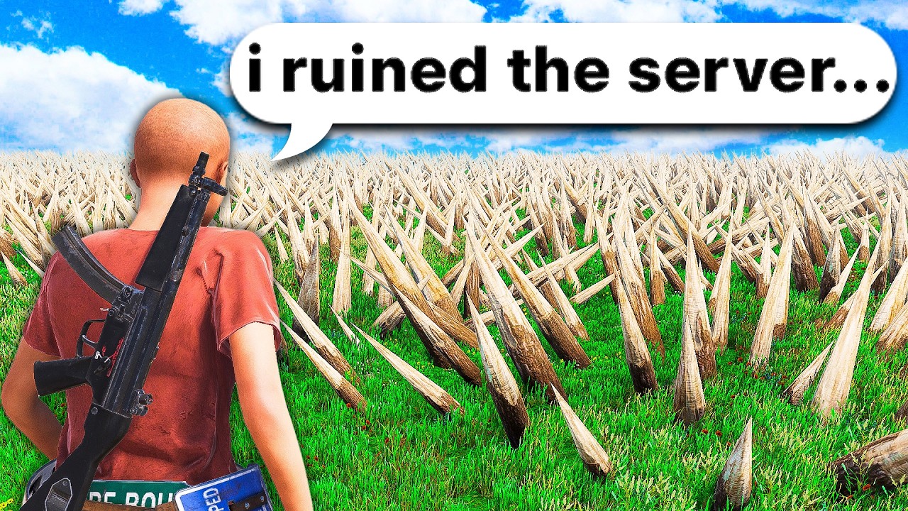 I Covered the Entire Map with Spikes in Rust