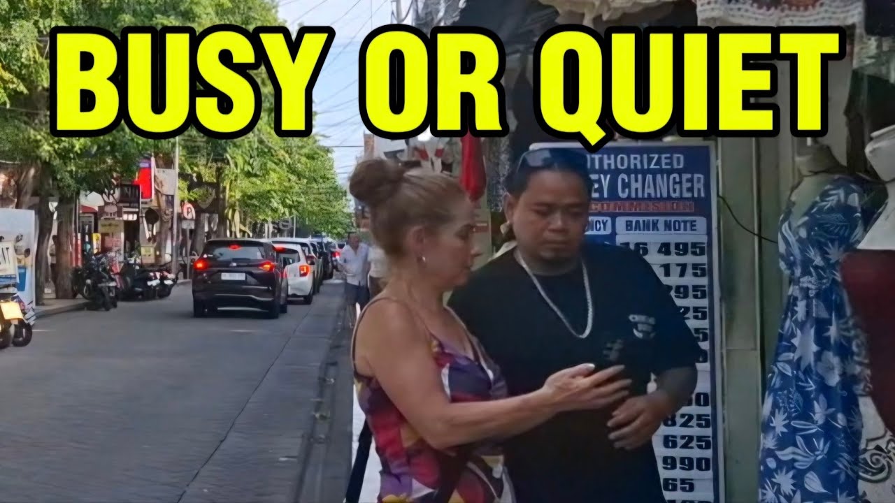 BALI BUSY OR QUIET || Legian Street Walking Update