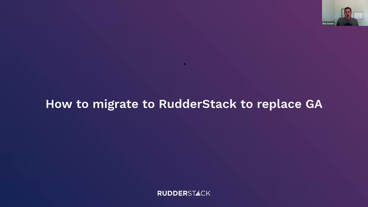 Webinar: Replacing Google Analytics With RudderStack