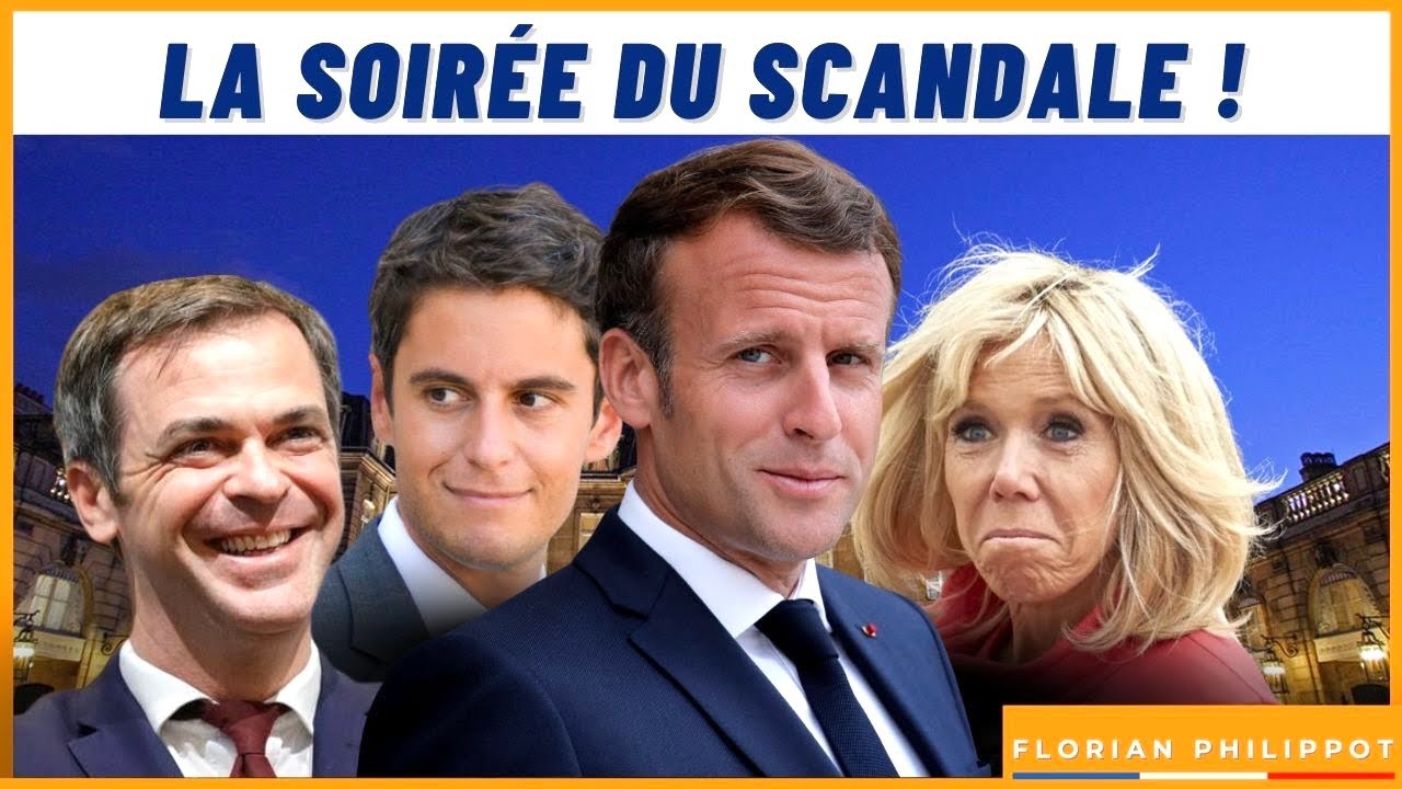 Une soirée du scandale au cœur de l’Élysée !