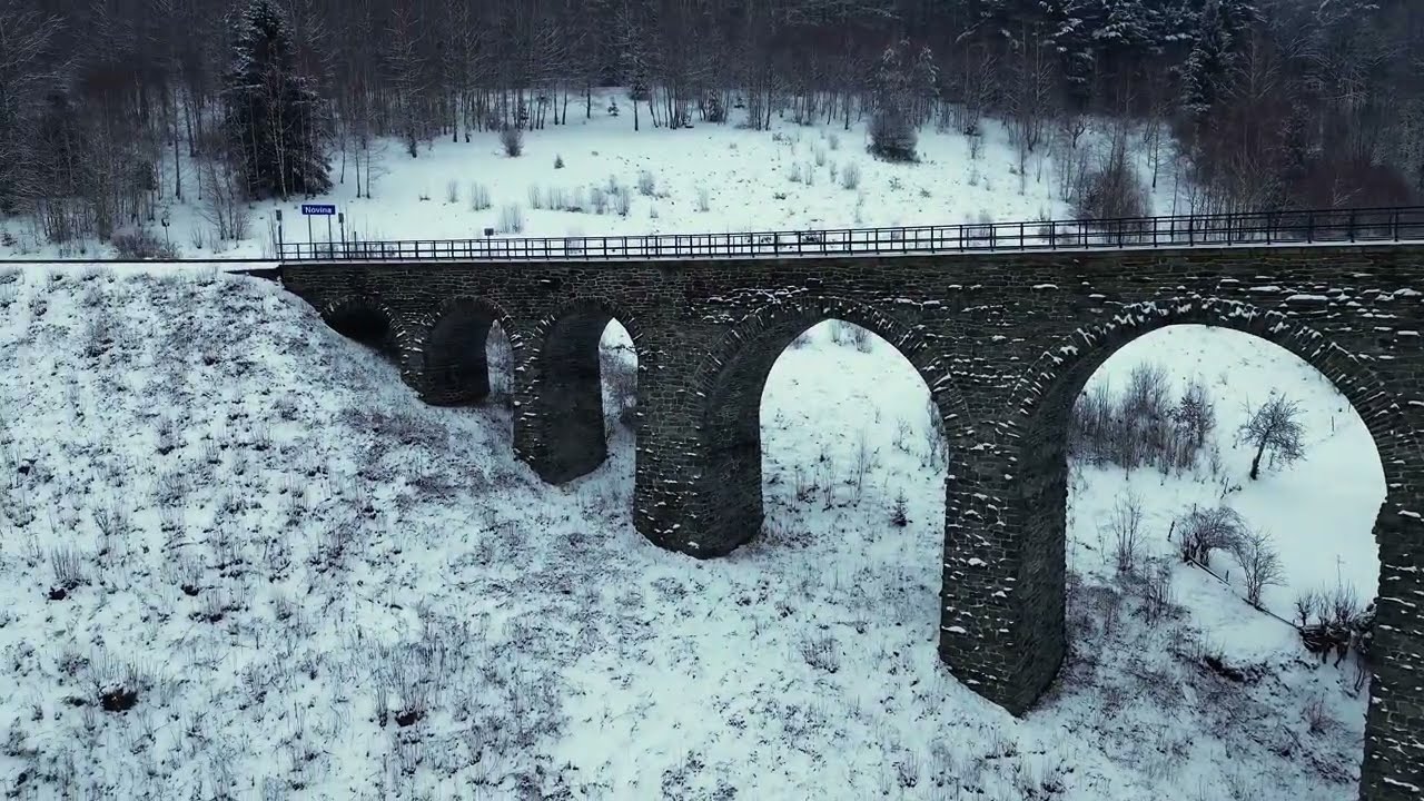leden v Kryštofově Údolí