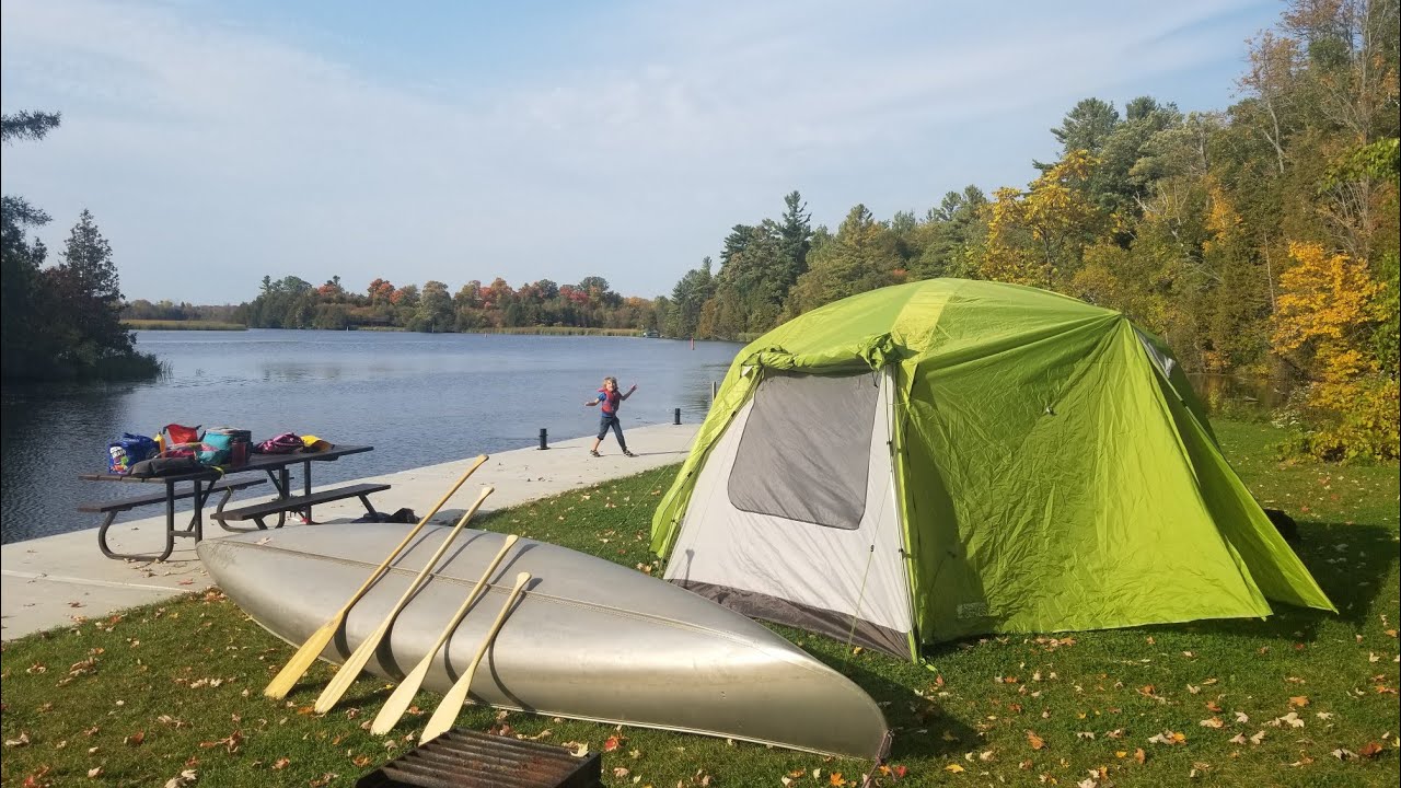 First Overnight Family Canoe Trip in our Grumman 17