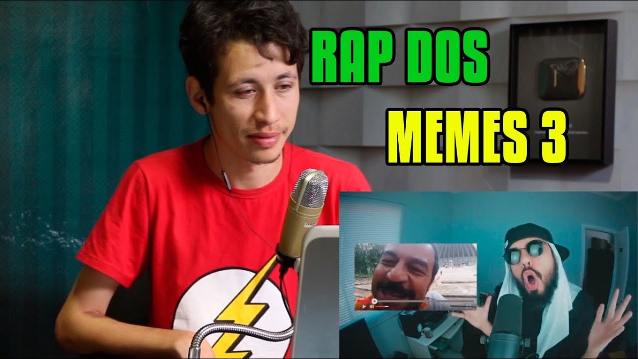 REACT RAP COM OS MEMES MAIS ENGRAÇADOS PART. 3 ♫ (Mussoumano)