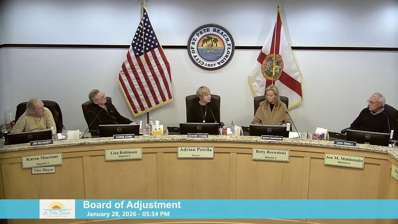 Board of Adjustment - January 28, 2026