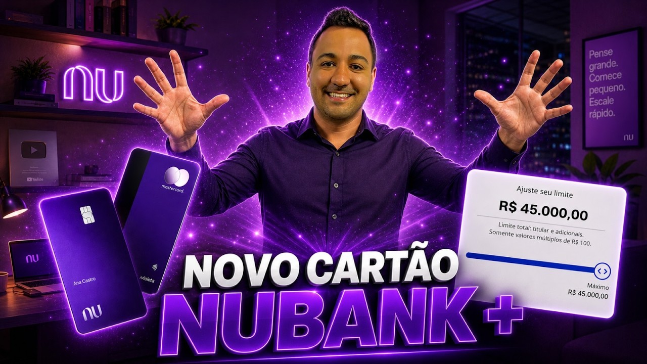 NUBANK DISTRIBUINDO GERAL CONVITE DO CART&Atilde;O BLACK ULTRAVIOLETA