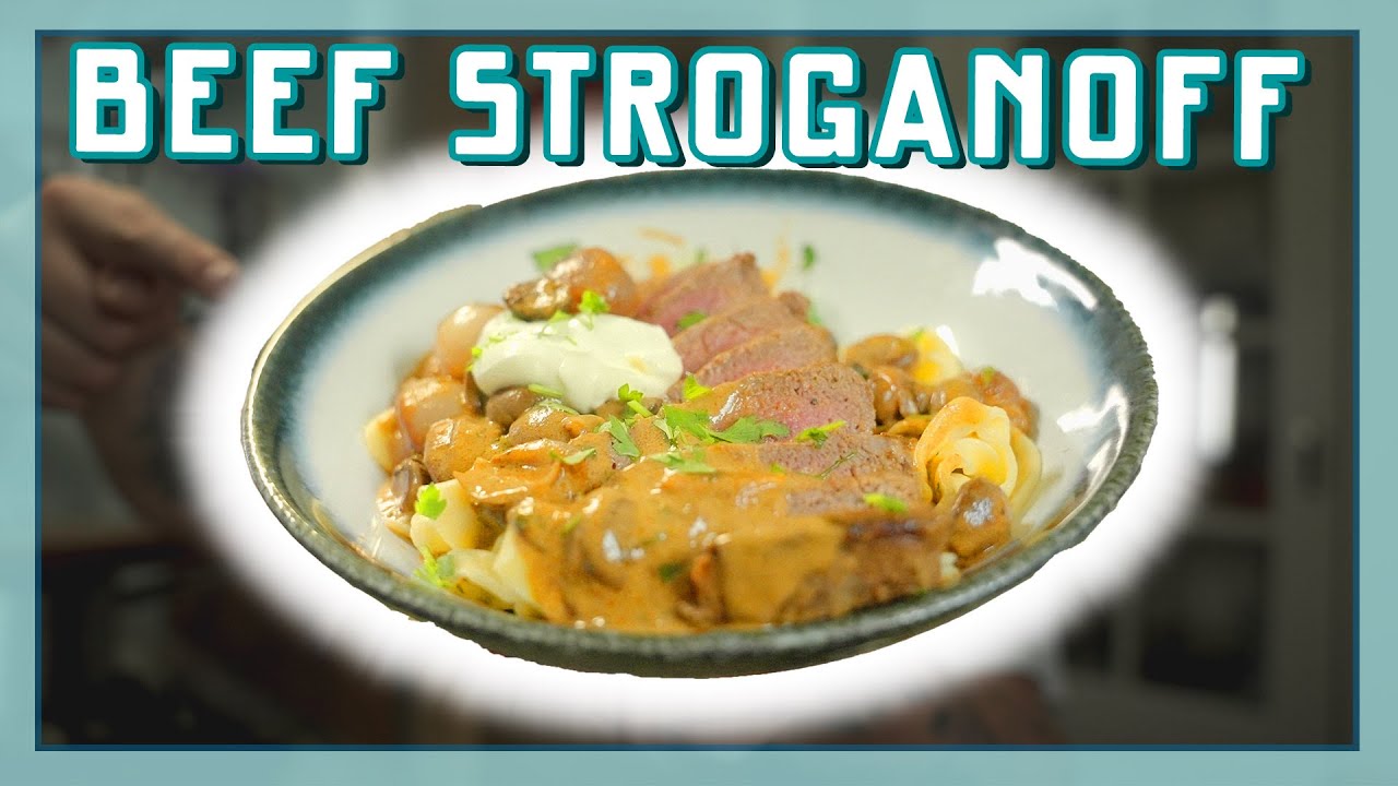 BEEF STROGANOFF! | EtenmetNick | How to