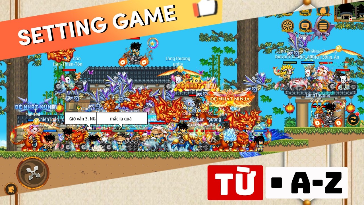 Hướng Dẫn Auto Toàn Tập | Mẹo Setting Game Ít Người Biết #ninjaschool #Nso