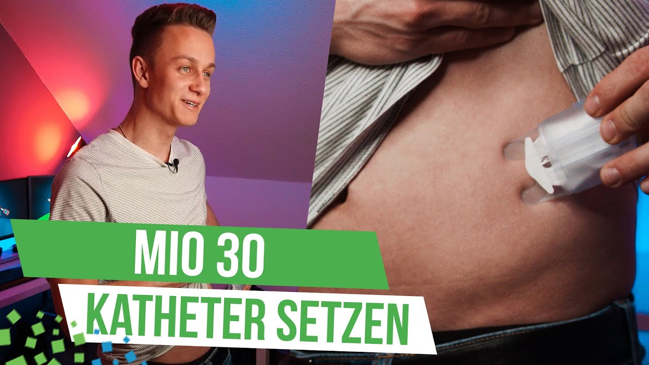 Medtronic Minimed Mio 30 - Infusionsset setzen