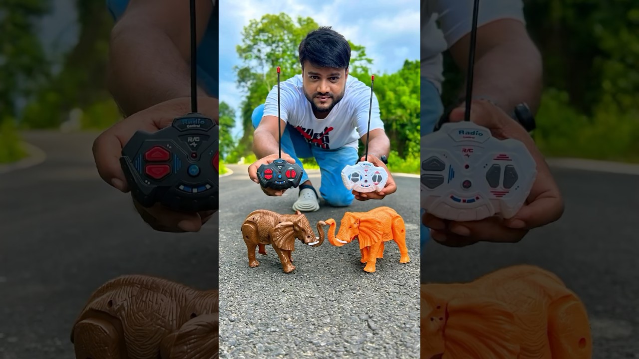 2 Ta Jungle Haathi🐘| Rc Elephant wala Unboxing shorts