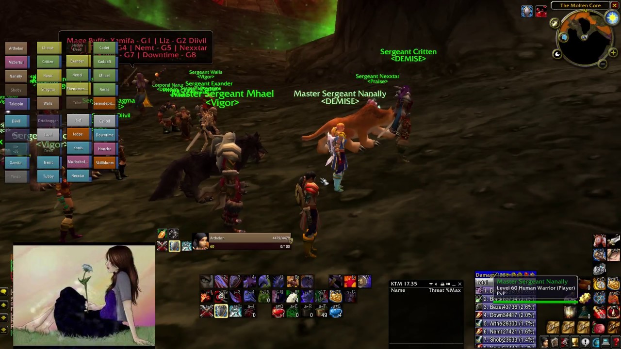 Elysium Server first MC full clear, Prot Warrior Perspective