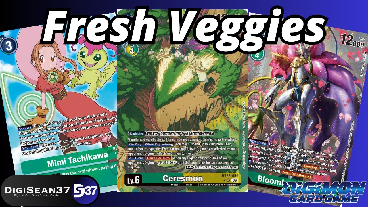 Bloomlordmon &mdash; Ceresmon: обзор колоды | Digimon Card Game | BT25 Dual Revolution