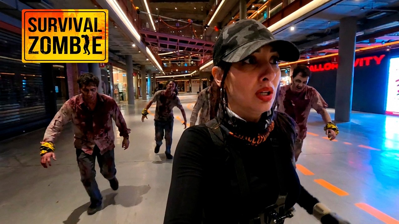 Sobreviv&iacute; a un Brote Zombie en el Centro Comercial X-Madrid | Survival Zombie #26