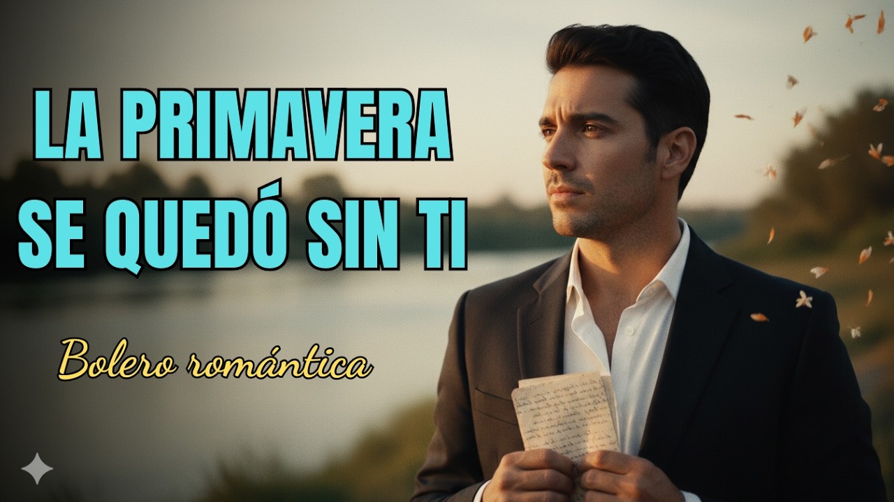 LA PRIMAVERA SE QUEDÓ SIN TI (Bolero Romántico) | Canción de Desamor #bolero #musica #romantico