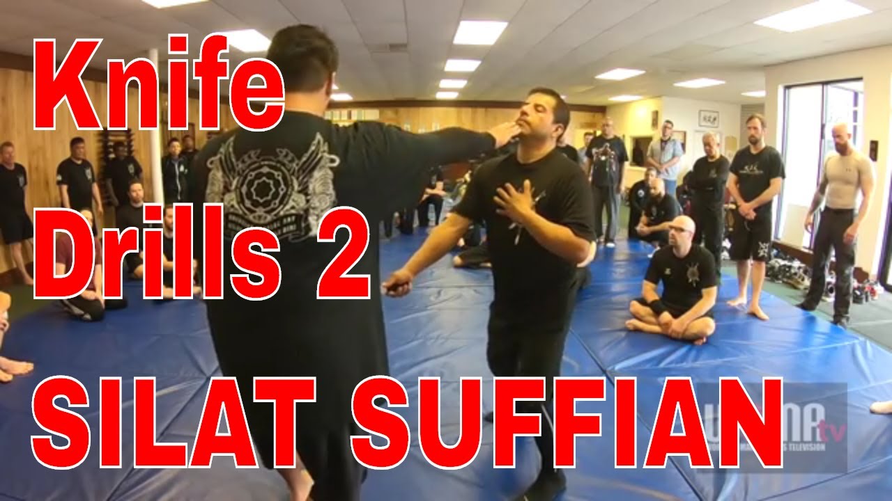 Knife Drills 2 SILAT SUFFIAN Maul Mornie Silat USA