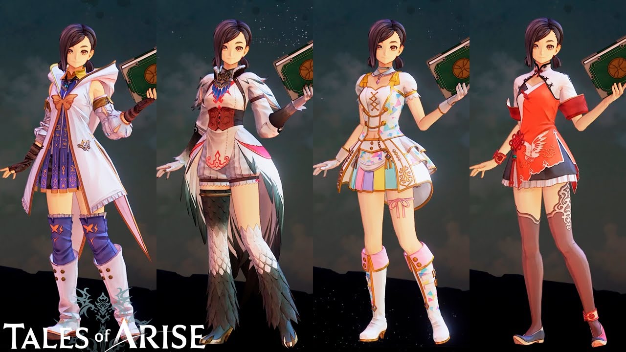 Tales of Arise | Rinwell | All Haircut, Style, Costume, Attachments, Weapon Skin