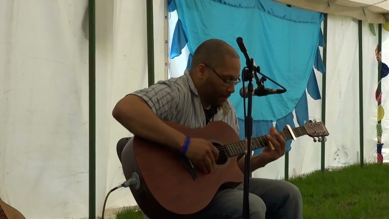 DAMON T. "DEATH LETTER BLUES" LIVE AT WYCHWOOD FESTIVAL