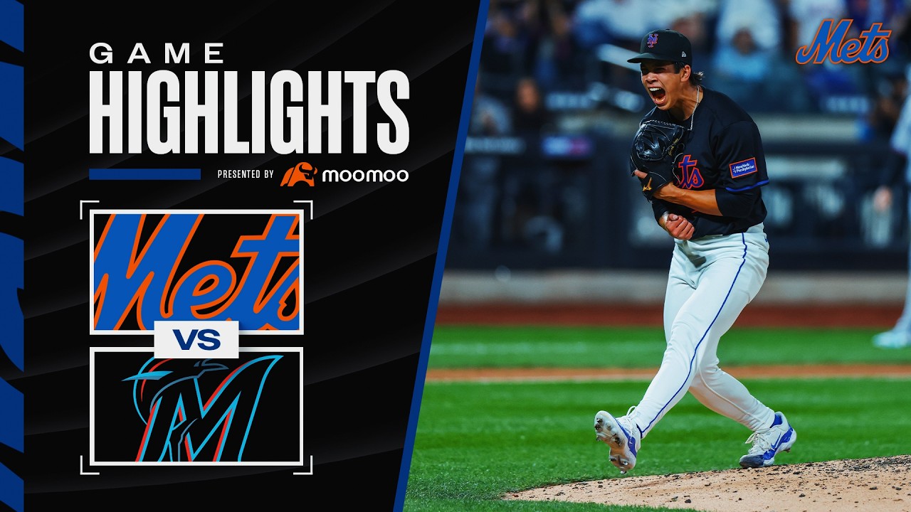 Marlins vs. Mets Game Highlights (8/29/25) | MLB Highlights