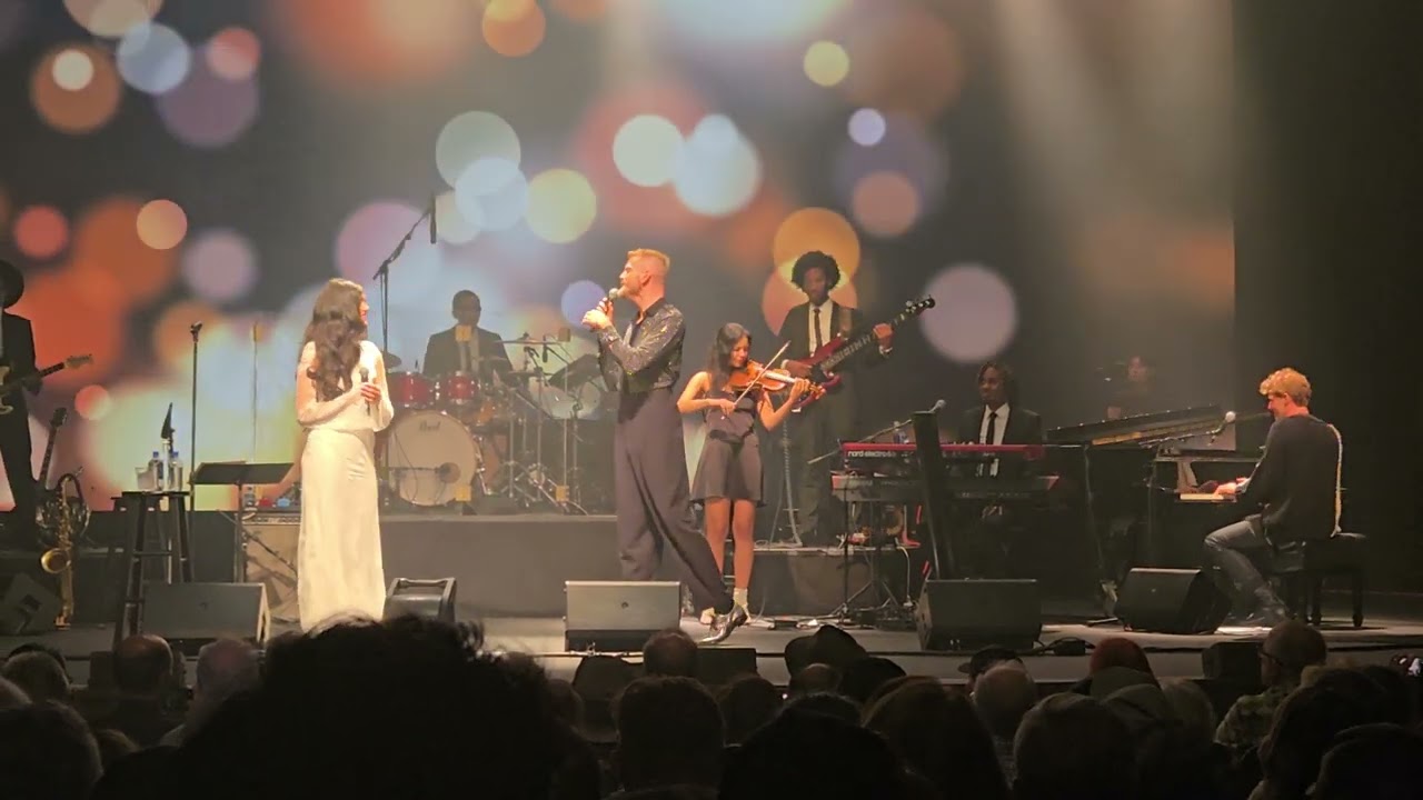 Angelina Jordan duet with Scott Hoying "All of Me" John Legend cover.   Alex Theater, Glendale, CA
