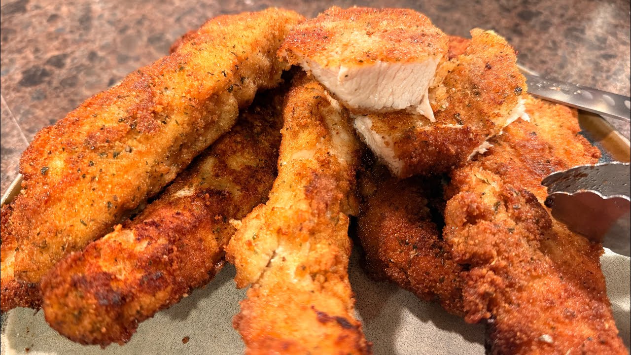 Самые простые в приготовлении домашние итальянские куриные наггетсы с хрустящим картофелем чеддер!