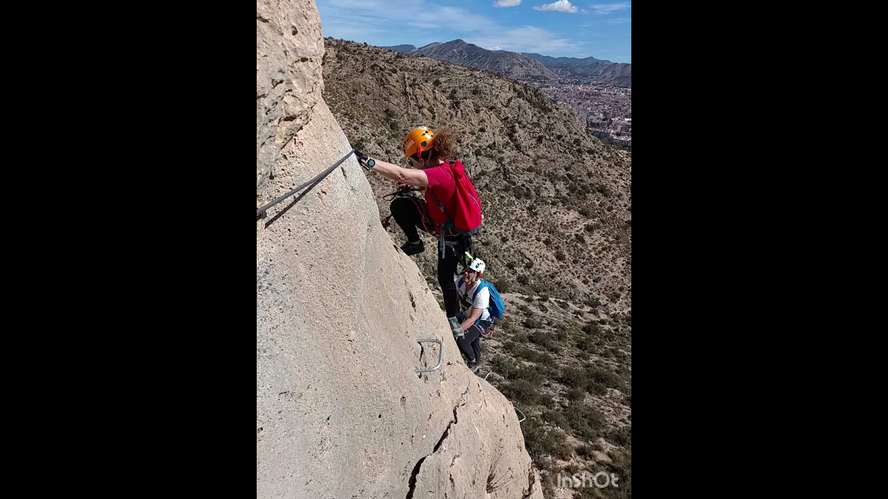 Ferrata el Bolon (Elda) 12/03/23