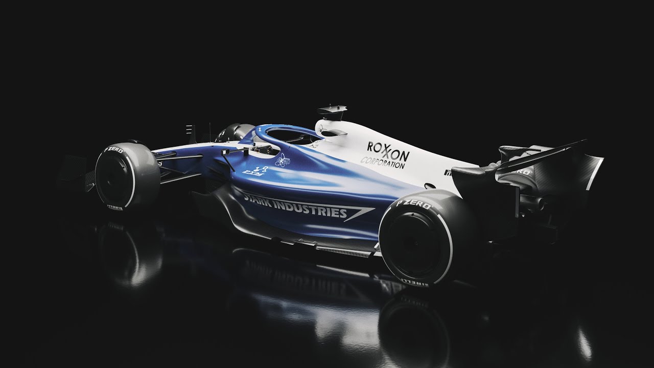 What if Tony Stark had a 2024 F1 Racecar, sponsored by Stark Industries?