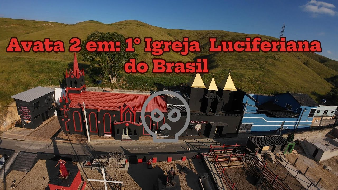 Drone mostra a 1° Igreja luciferiana do brasil!! @-DRONEACAO @JonandeAngola @DJI